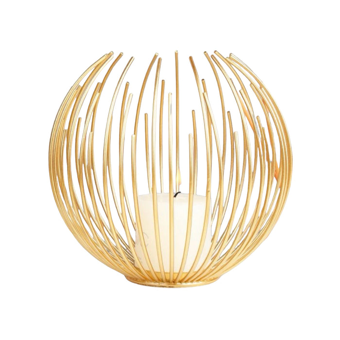 Windlicht Gold