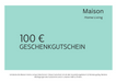 Geschenkgutschein 