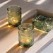 Teelichthalter Glas