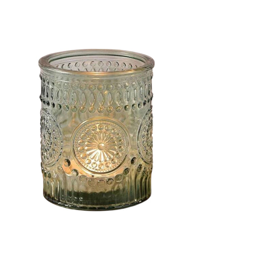 Teelichthalter Glas