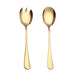 Salatbesteck gold